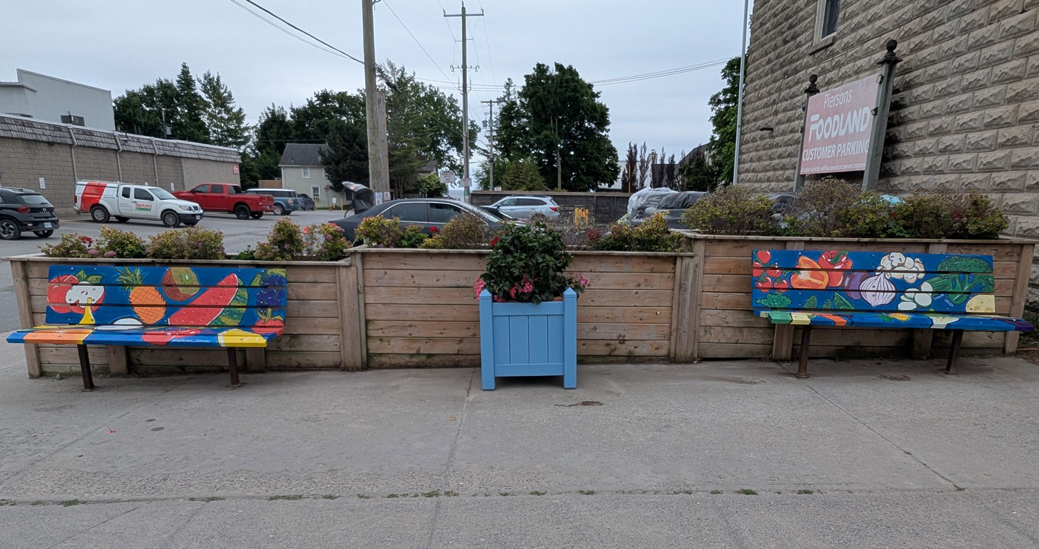 Wellington Foodland Benches